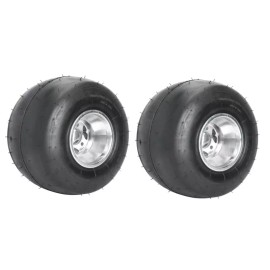 Unbranded 2pc 11x7.10-5 11x7.10x5 Go kart Racing 5" Rear Tires Wheels ATV Drift Dirt Bike