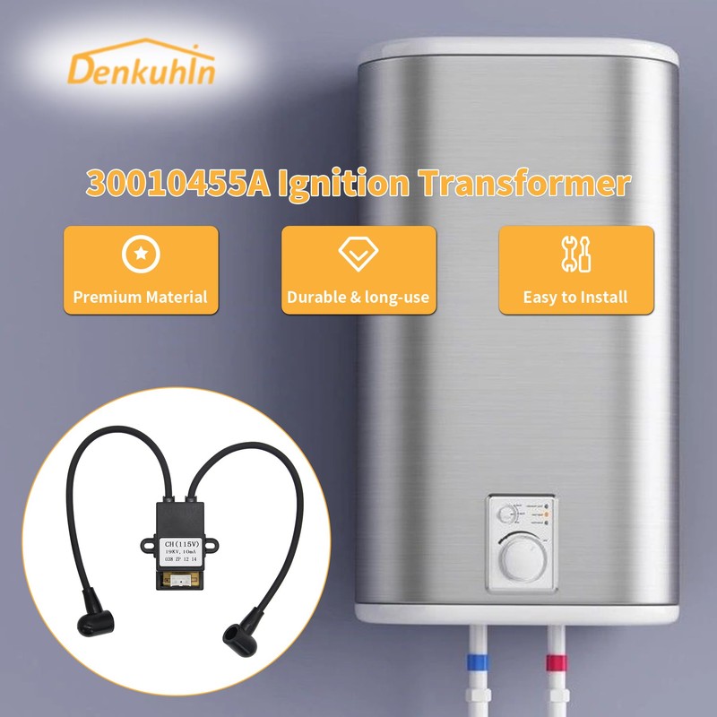 Denkuhin 30010455A Ignition Transformer for Navien Tankless Water Heater NPE