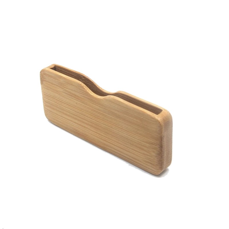 [Henghao] 携帯用 超軽量竹製 老眼鏡 手作りシニアグラス おしゃれ リーディンググラス 専用ケース付 H6037 (竹色,