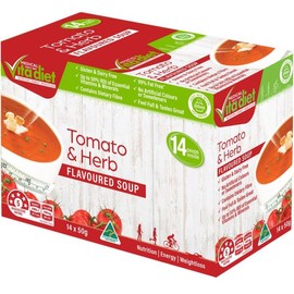Vita Diet Buy Vita Diet Soup Mediterranean Tomato 14 Pack Online