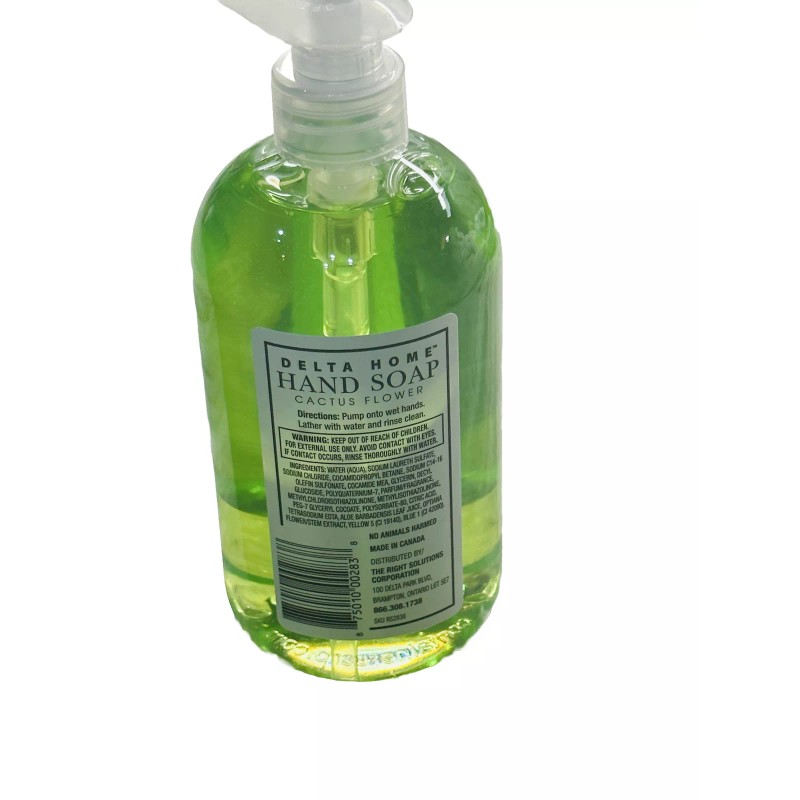 FLOWER Delta Home Cactus Flower Liquid Hand Soap 16 Floz/