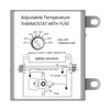 iPower Adjustable Programmable Thermostat with Fuse for Power Attic Ventilators,