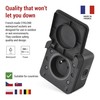 EMOS Cyklone Outdoor Socket with Hinged Lid/Wall Socket in French