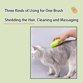 Generic Pet Grooming Brush for Dogs, Cats, Horses, Puppies, Rabbits and More, Green
