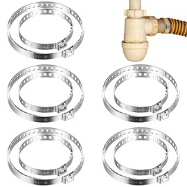 10 Stück Universal Achsmanschetten Schellen,Edelstahl Cv Schlauchschellen Set,5 Stück Große Und 5 Stück Kleine Verstellbare Klemmschelle Achsmanschette,Antriebswellenmanschette Für Die Meisten Auto