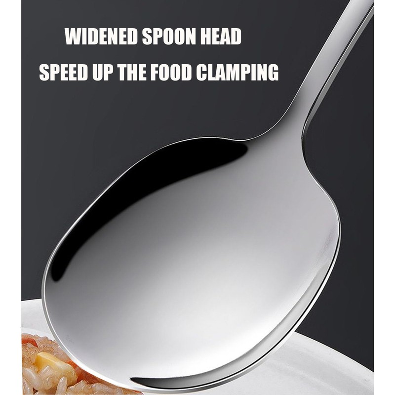 MIUPOO Premium Stainless Steel Large Serving Spoon,Serving Spoons Set with