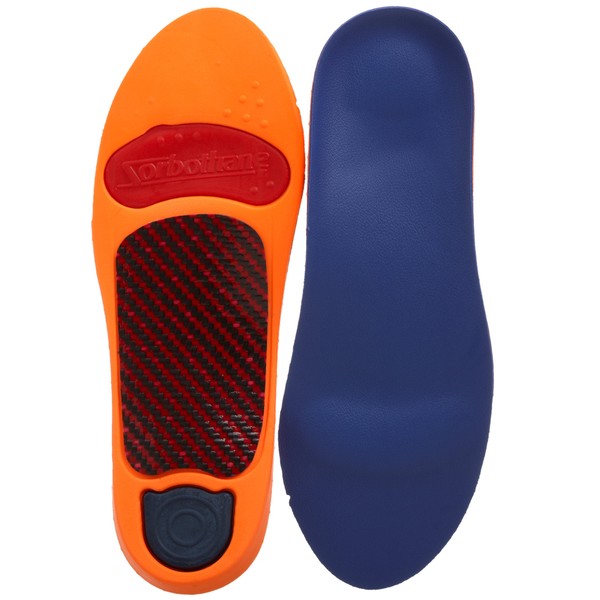 Sorbothane Ultra Graphite Arch Insole Size: F