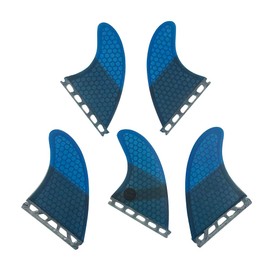 upsurf sa-hubo-dofin K2 X 1 Size Set of 5 Future sa-husurasuta Surfing Carbon , blue