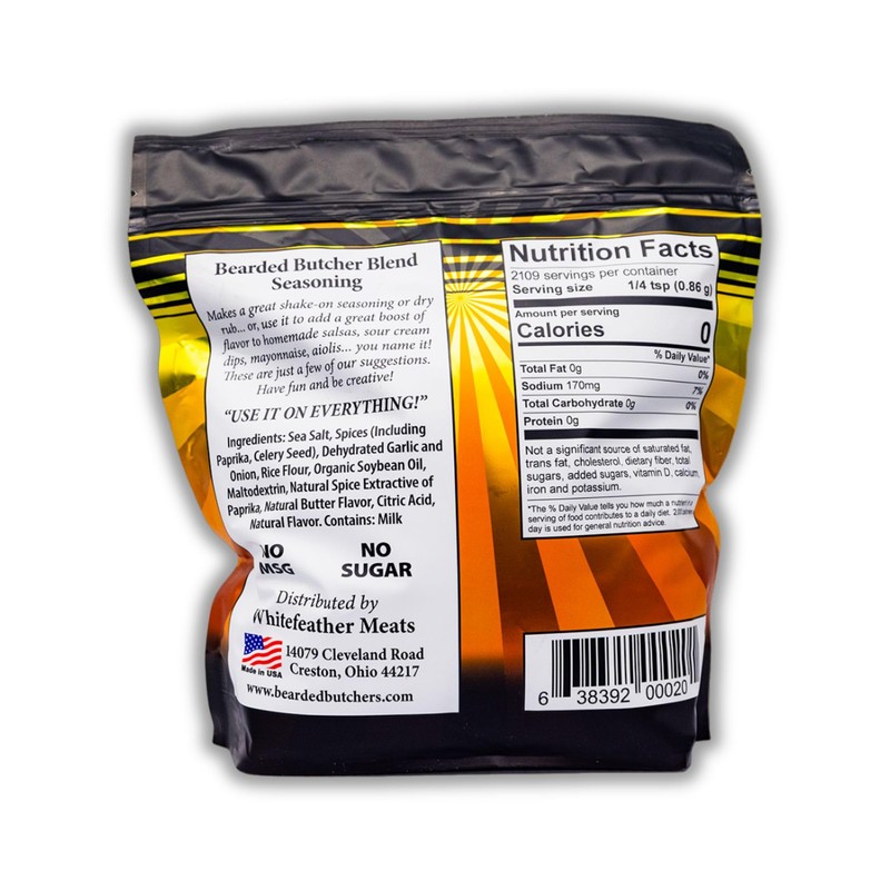 Bearded Butchers Butter Blend, 64 oz Bag (4 lbs) –