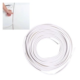 32Ft(10M) Car Door Edge Protector, Car Door Anti-Collision Strip, Car Door Edge Guard, No Glue Car Door Entry Guard Protective Strip, Automotive Trim Car Door Edge Protector (White)