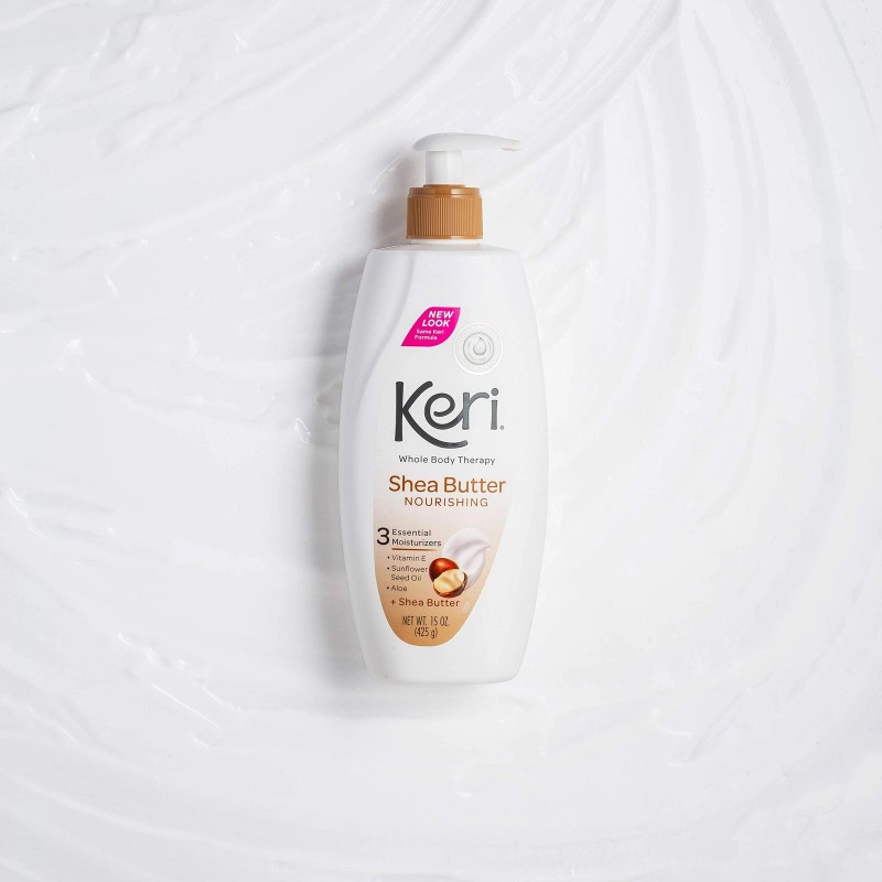 Keri Shea Butter Nourishing Body Lotion 15oz Deep Moisturizer for