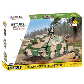 Cobi toys 555 Pcs Hc WWII /2558/ Jagdpanzer 38 (Hetzer)