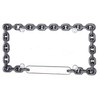 Die Cast Metal License Plate Frame - Chain