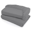 SSW HOMES Fitted Sheet Extra Deep 40cm, Brushed Microfiber Breathable
