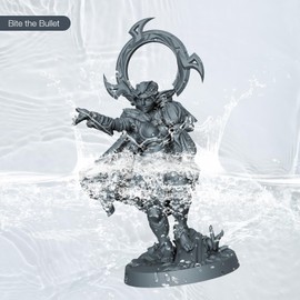 ELEGOO 8K Water Washable Resin, Higher Precision 3D Printer Resin, 405nm Rapid UV Curing Photopolymer Resin, 3D Resin for LCD/MSLA/DLP 3D Printer Printing, 8K Space Grey 1000G