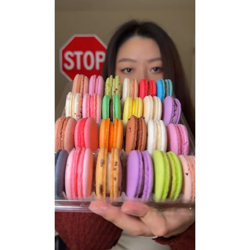 Macarons - 48 Count Assorted French Macarons, Gourmet Cookie Gift