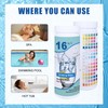 50 Pool Teststreifen für Ph,16-in-1 Genauer Teststreifen für Pool, Poolwasser