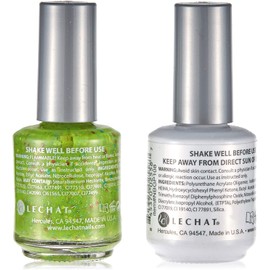 Lechat Nobility – Gel Polish & Nail Lacquer Set - Glitter Collection - 0.5oz (Crazy Confetti NBCS108)