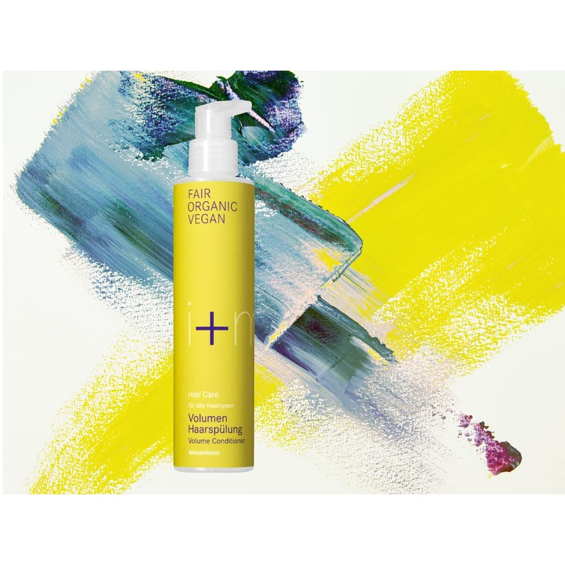 i+m Naturkosmetik Berlin Hair Care Volumen Haarspülung Weizenkeim 200 ml