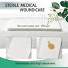 4X12 Inches Extra Large Sterile Adhesive Island Wound Dressing Bandages