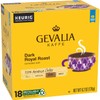 Gevalia Dark Royal Roast K-Cup Coffee Pods (72 Pods, 4