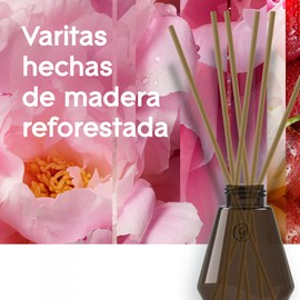 Glade® Aromatizante Varitas Alegría Floral y Frutos Rojos Frasco con 100 ml y 6 Varitas