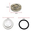 2 Sets 18 mm Sight Glass Seal, Sight Glass Seal
