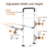 WAYES Bed Rails for Elderly Adults, Adjustable Bed Assist Bar