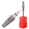 FANTEXY 3/32" Nail Drill Bit Professional Carbide Tungsten Drills Bit,Acrylic