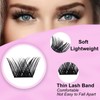 Lash Clusters 96pcs Individual Lashes ZH12 D Curl 8-18MIX Cluster