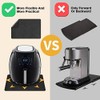 Heat Resistant Silicone Mats for Kitchen Appliances - Set of