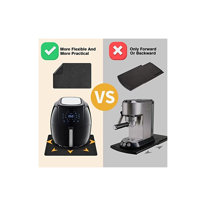 Heat Resistant Silicone Mats for Kitchen Appliances - Set of