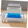 STOBAZA 1set Kitchen Soap Dispenser Sponge for Sink Dish Soap