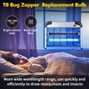 Qualirey 8 Pcs T8 Bug Zapper Replacement Bulbs, 10w Bug