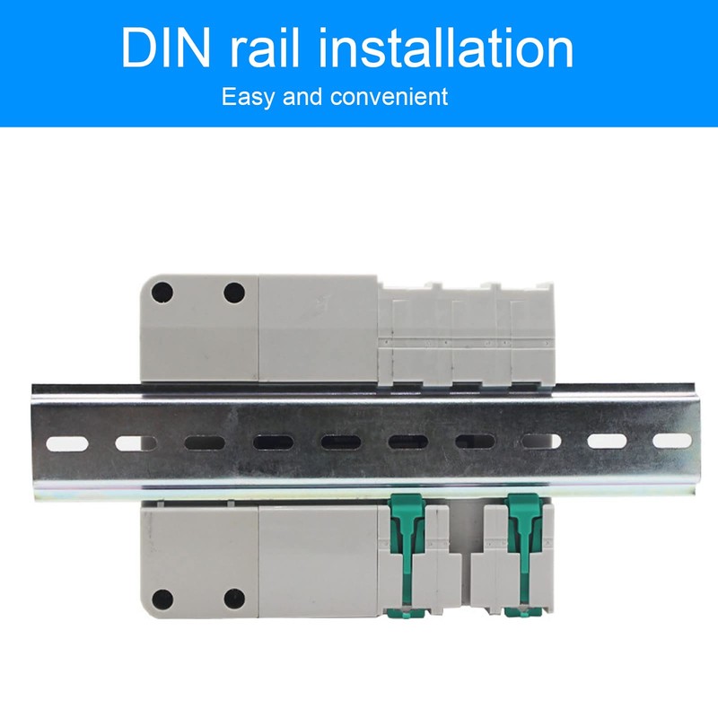 2P Dual Power Automatic Transfer Switch Electric DIN Rail Selector