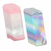 100 PCS Pen Packaging Bags Resealable Holographic Bags for Small
