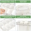 IWTTWY Fridge Storage Containers, Plastic Food Containers with Lids, Snack