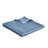 YnM Bamboo Duvet Cover for Weighted Blankets (Blue Grey, 152CM