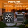 YOZON 8-Inch Kitchen Exhaust Fan with Switch, 700CFM Garage Exhaust