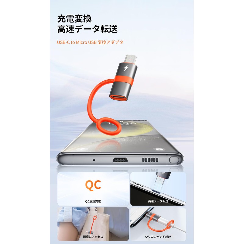 Mcdodo USB-C to Micro USB Adapter, Type-C to Micro USB