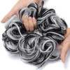 Lelinta Hair Bun Extensions Wavy Curly Messy Donut Chignons Hair