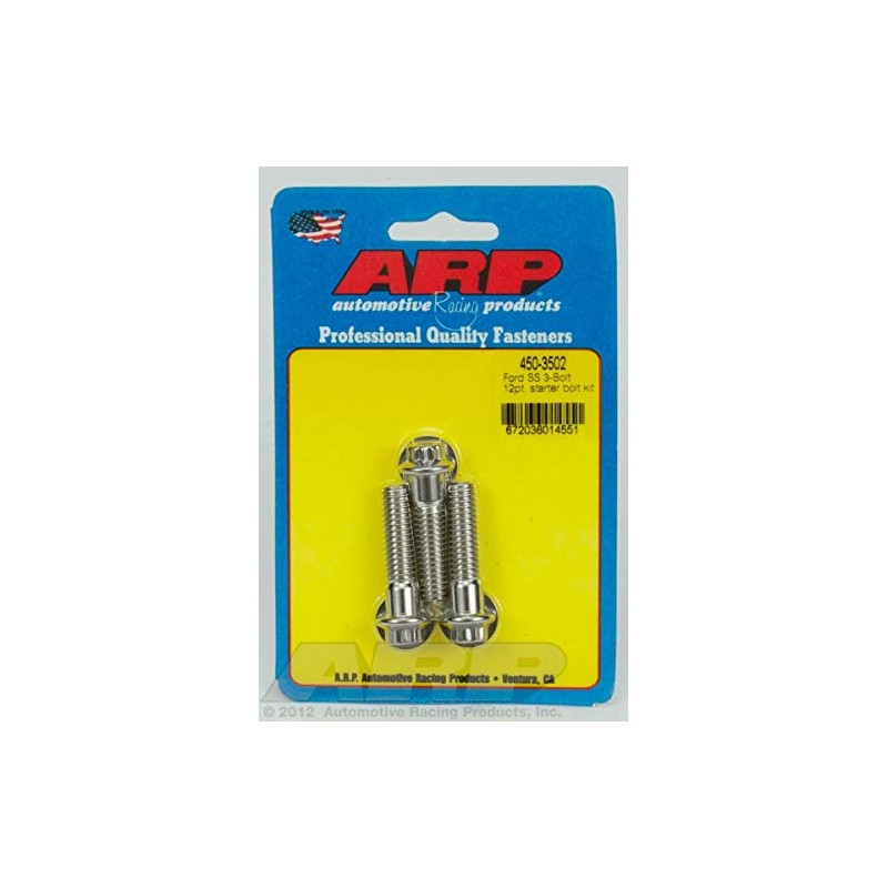 ARP (450-3502) Starter Bolt Kit, Stainless Steel