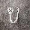 BSTKEY Set of 2 Coin Lantern Curtain Hooks Drapery Holdbacks,