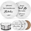 White Elephant Gifts for Adults, Funny Coasters Set of 6