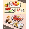 EXTRA LARGE Cutting Board,Double Sided Stainless Steel Cutting Boards Set