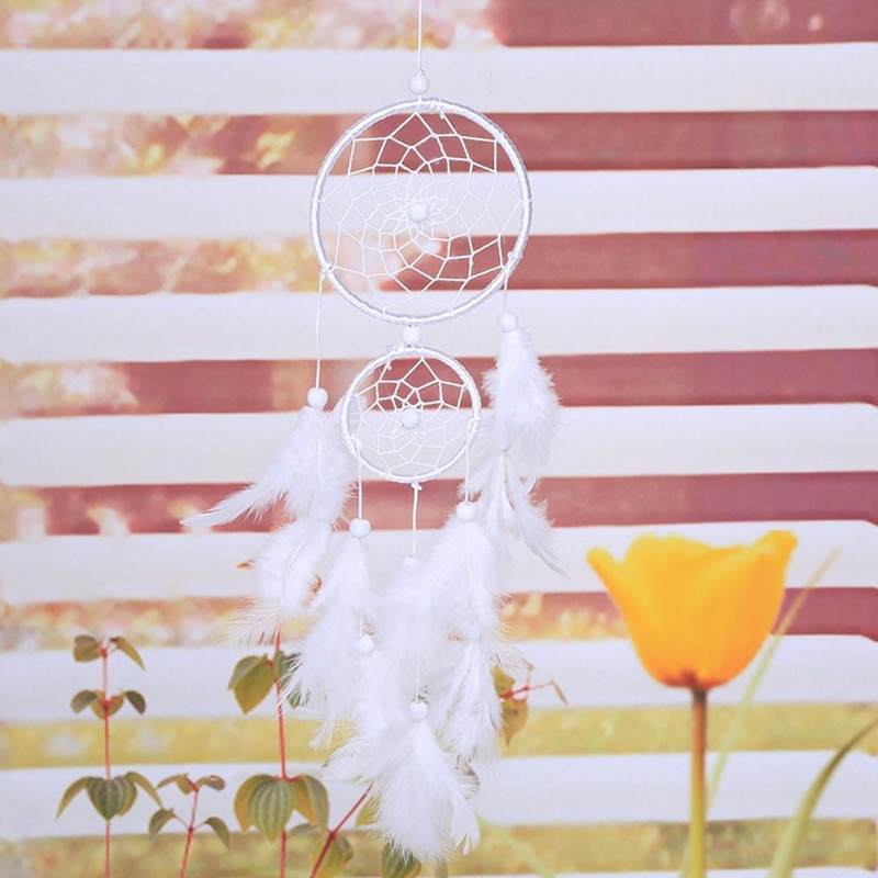 Dream Catcher Tribe Dream Net Wind Chimes Feather Decor Decoration