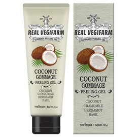 Poder Skin 포더스킨 슈퍼푸드 리얼 베지팜 고마쥬 필링젤 120ml 코코넛 Fodaskin Superfood Real Vegi Farm Gommage Peeling Gel 120ml Coconut