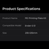 Creality 3D Printer Ender-5 S1 PEI Printing Plate Kit Ultra-high