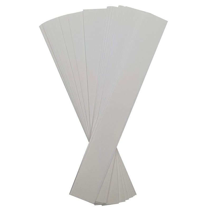 Bartovation Laboratory Grade Chromatography Test Paper White Pack of 50