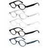 Paquete de 5 gafas de lectura para hombres y mujeres,